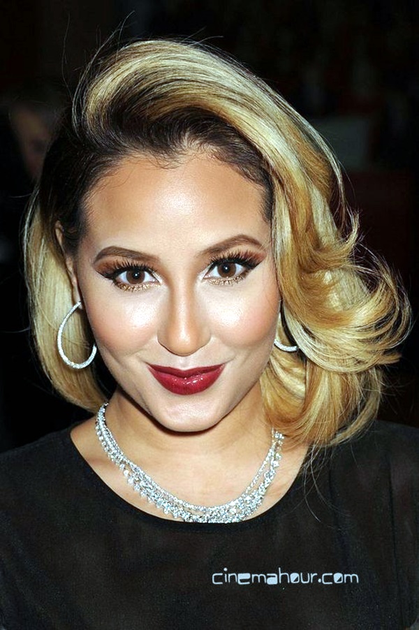 ADRIENNE BAILON at The Heart Truth 2013 Fashion Show in New York