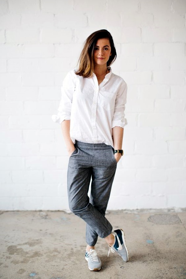 Ideas To Make Most Of Your Classic White Shirt (16)