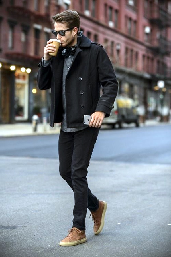 Mens Fashion Outfits To Pair Up With Sneakers (9)