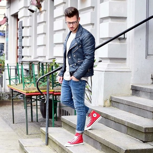 Mens Fashion Outfits To Pair Up With Sneakers (9)