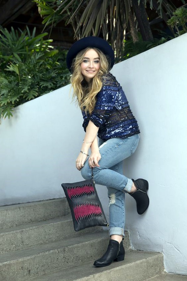 GIRL MEETS WORLD - Disney Channel's "Girl Meets World" stars Sabrina Carpenter as Maya Hart. (Disney Channel/Craig Sjodin)