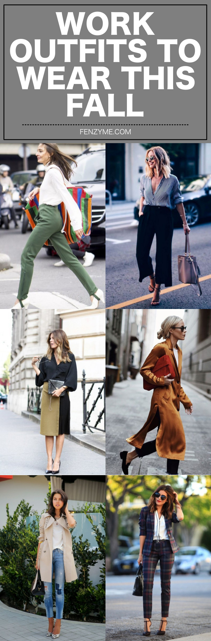 Work Outfits to Wear this Fall
