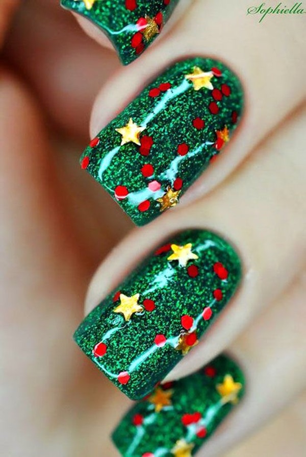 Holiday Nails Art Designs (26)