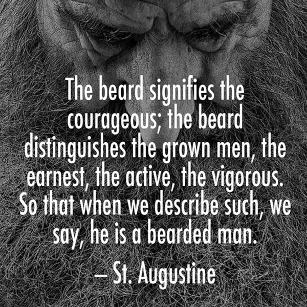 Manly Beard Quotes And Sayings (36)