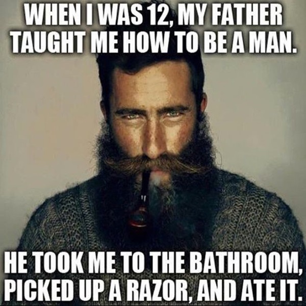 Manly Beard Quotes And Sayings (44)