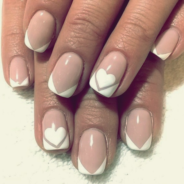 Pretty French Nails Designs (1)