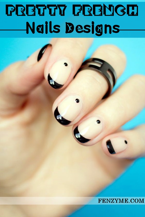 Pretty French Nails Designs (1)