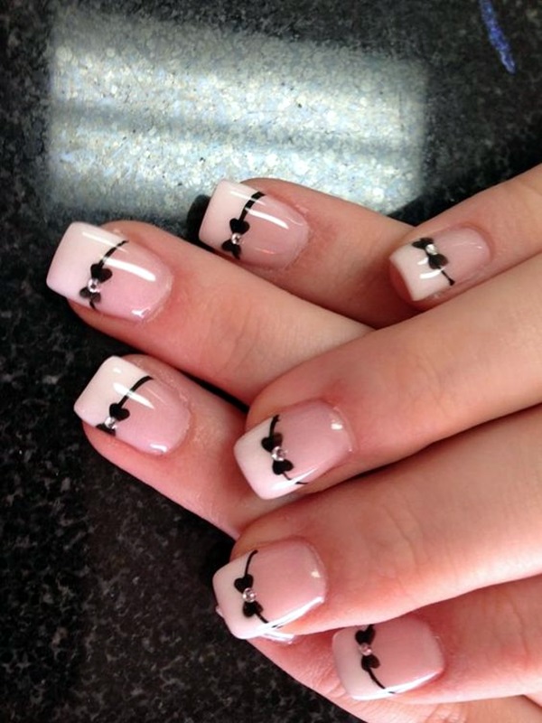 Pretty French Nails Designs (19)