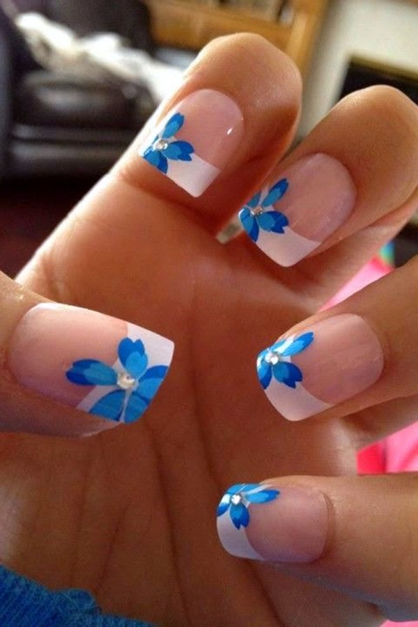 Pretty French Nails Designs (22)