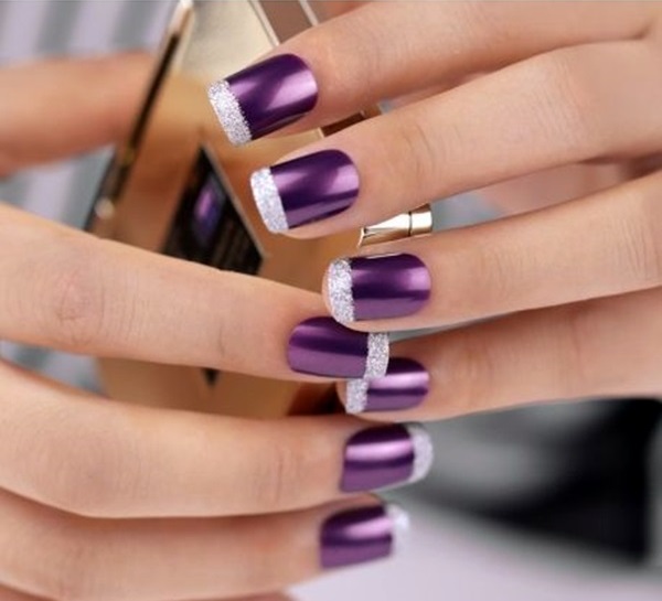 Pretty French Nails Designs (28)