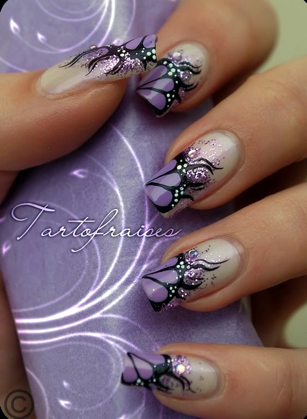 Pretty French Nails Designs (3)