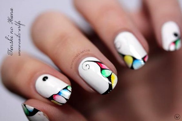 Pretty French Nails Designs (4)