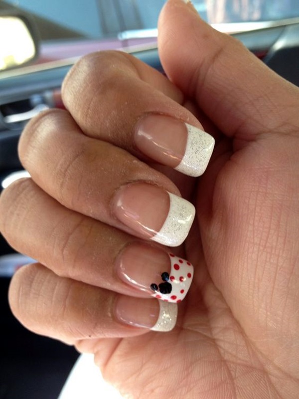 Pretty French Nails Designs (4)