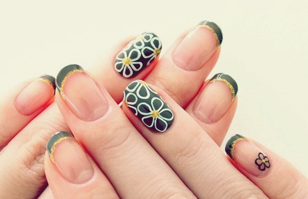 Pretty French Nails Designs (4)