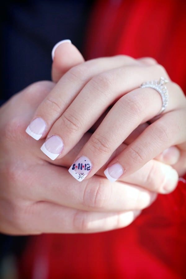 Pretty French Nails Designs (5)