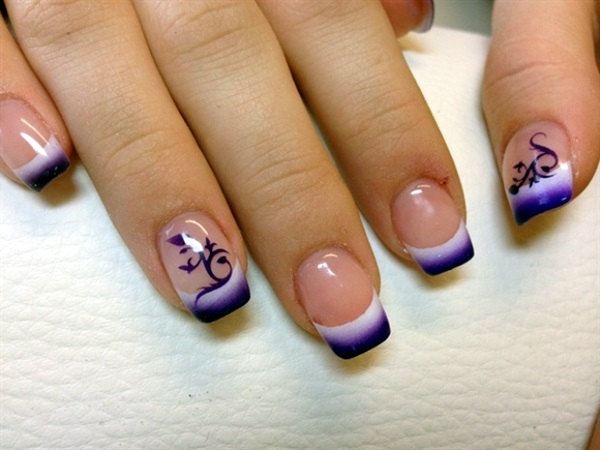 Pretty French Nails Designs (7)