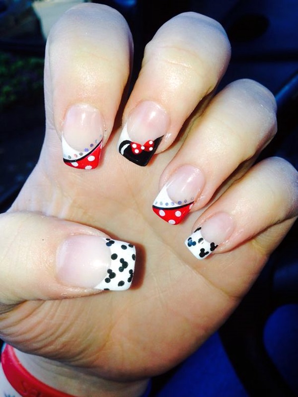 Pretty French Nails Designs (8)