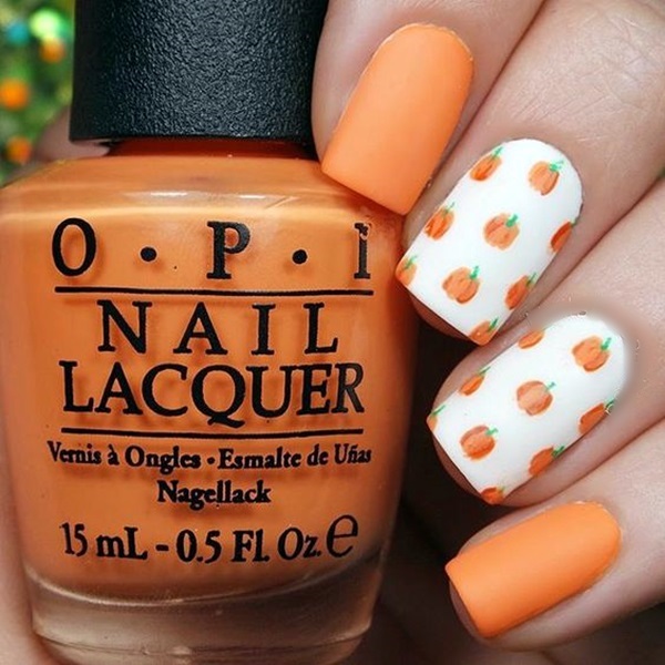 Pretty Thanksgiving Nails Art Designs (1)