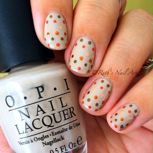 Pretty Thanksgiving Nails Art Designs (11)