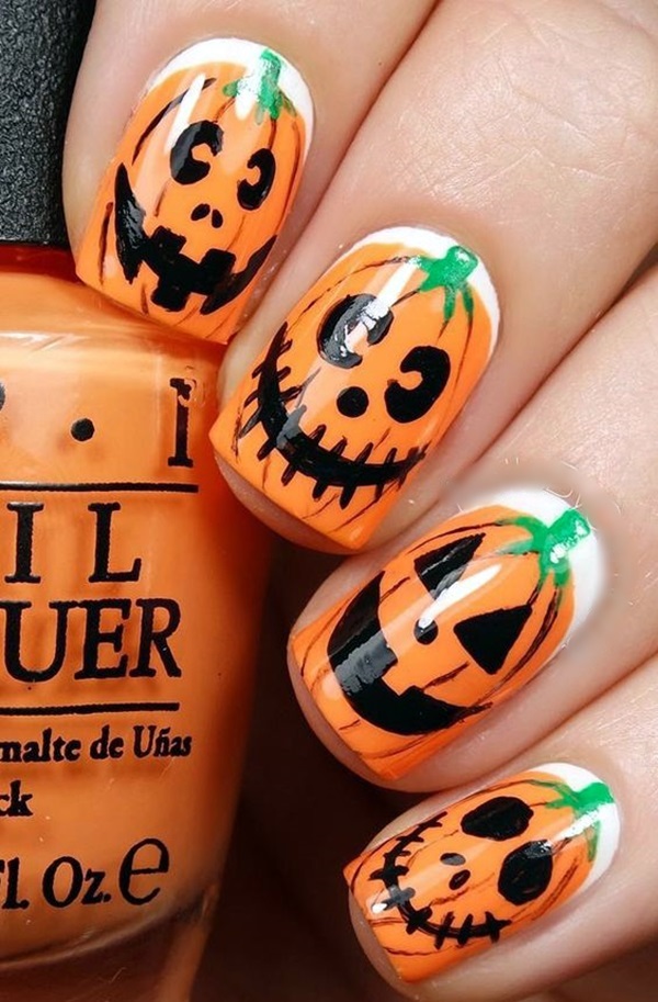 Pretty Thanksgiving Nails Art Designs (2)