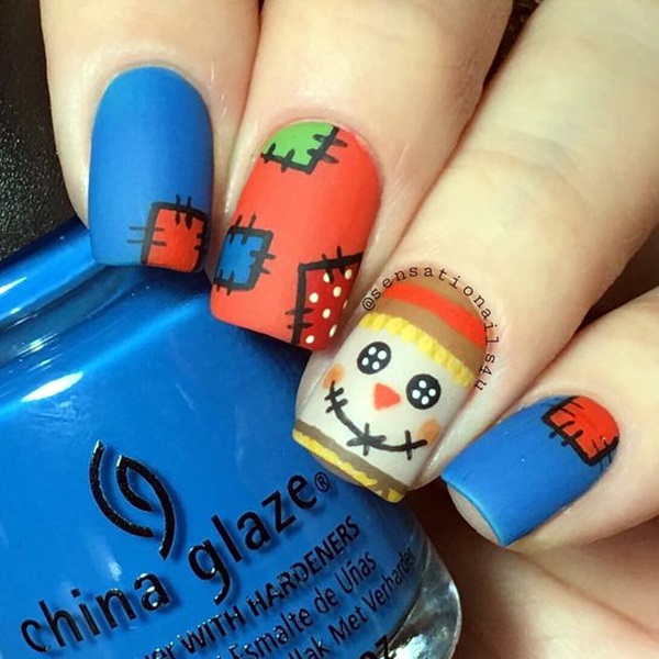 Pretty Thanksgiving Nails Art Designs (5)