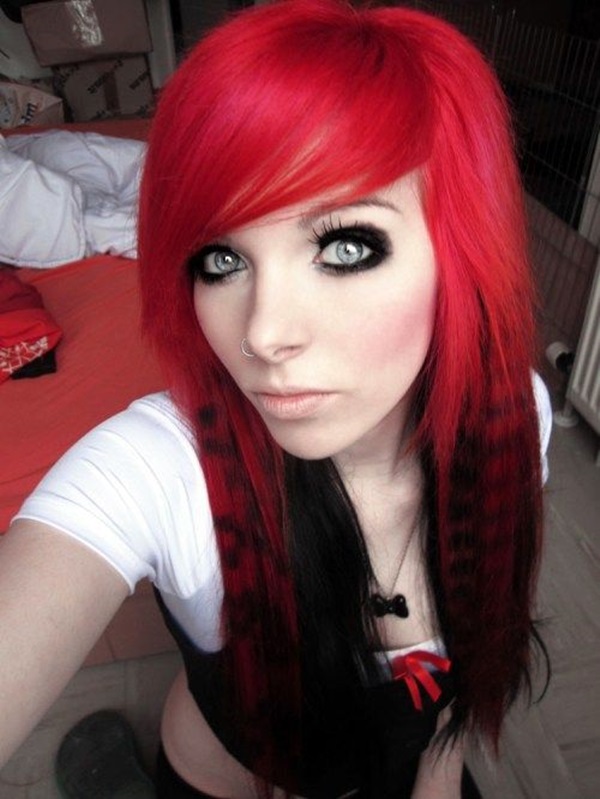 45 Supremely Cute Emo Hairstyles For Girls