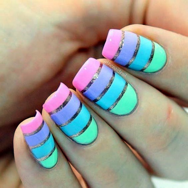 Easy Nail Polish Ideas And Designs (19)