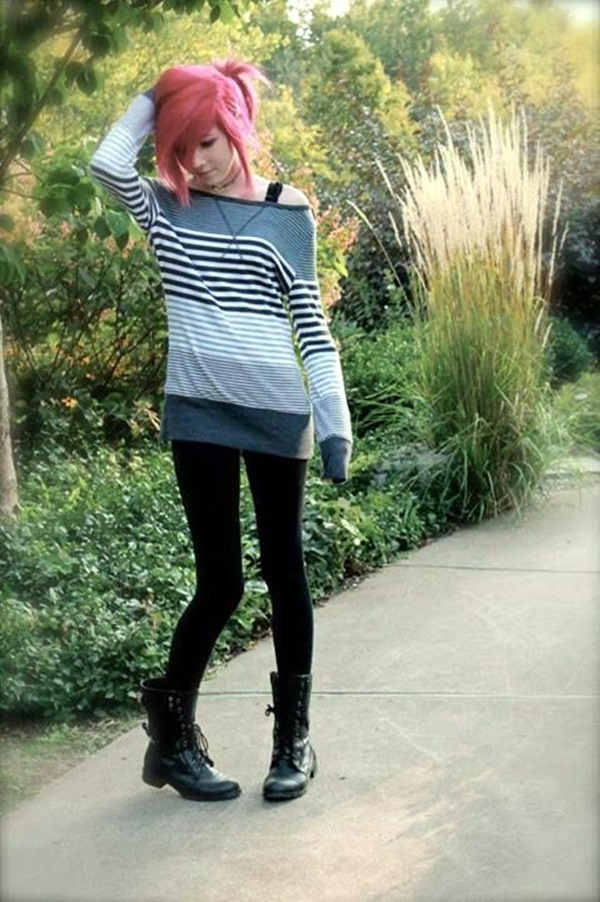 Emo Style Outfits And Fashion Ideas (5)