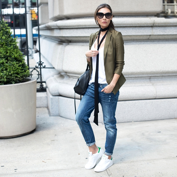 How to Wear Boyfriend Jeans Outfits (a)