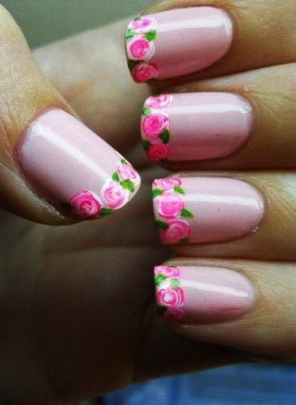 PRETTY FRENCH NAILS DESIGNS