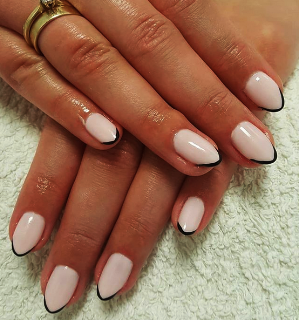 PRETTY FRENCH NAILS DESIGNS