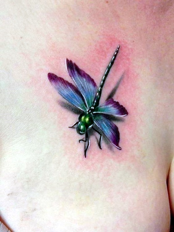 45 Cute Dragonfly Tattoo Designs For Women