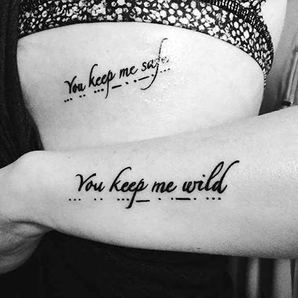 65 Matching Sister Tattoo Designs To Get Your Feelings Inked