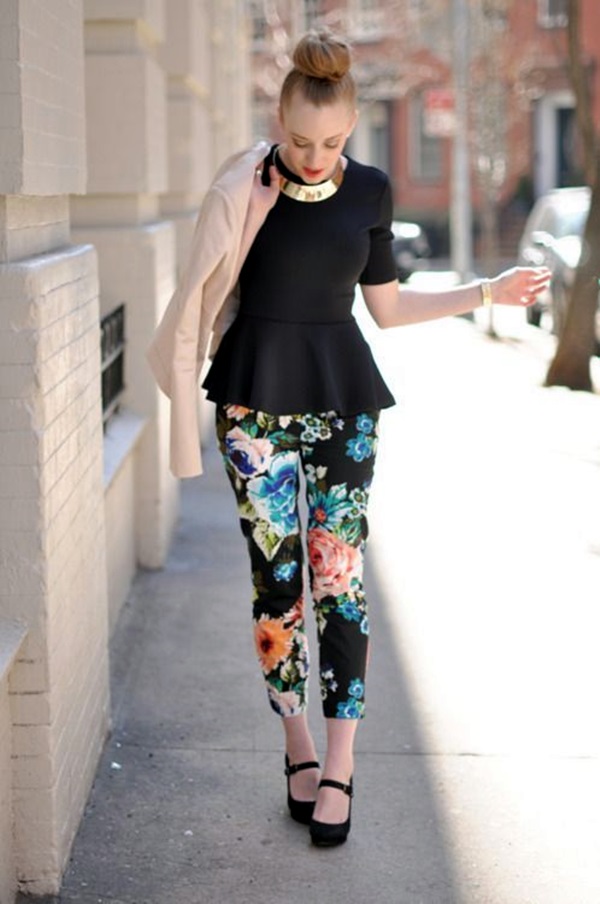 30 So Much Tasteful Peplum Top Outfits