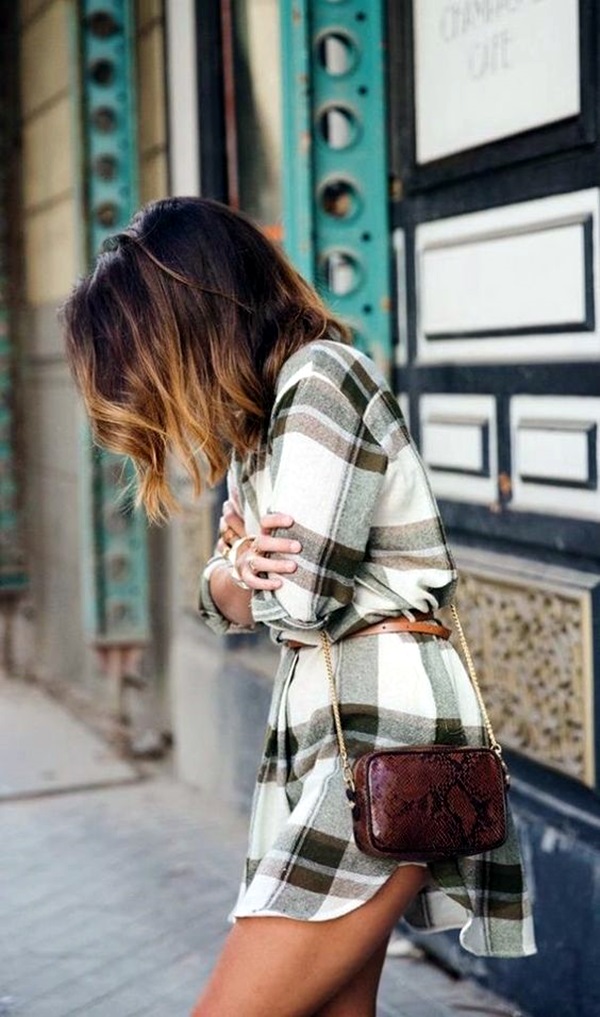 Plaid Shirt Outfits Ideas (14)