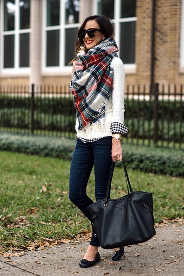 Plaid Shirt Outfits Ideas (2)