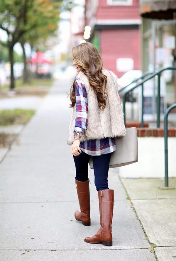 Plaid Shirt Outfits Ideas (26)