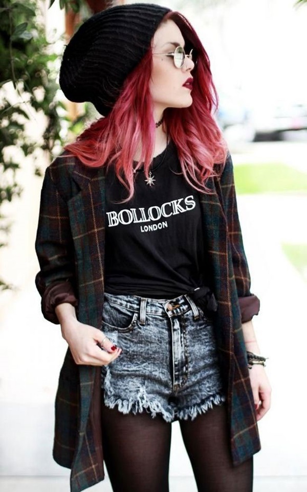 Plaid Shirt Outfits Ideas (3)