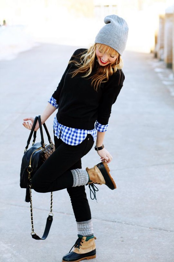 Plaid Shirt Outfits Ideas (3)