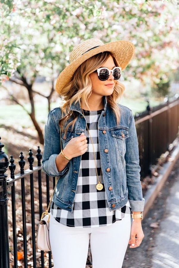 Plaid Shirt Outfits Ideas (4)