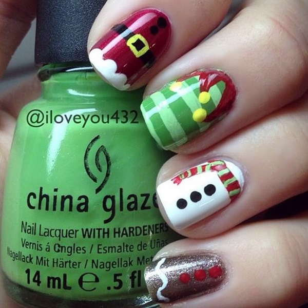 pretty-santa-nails-ideas-11