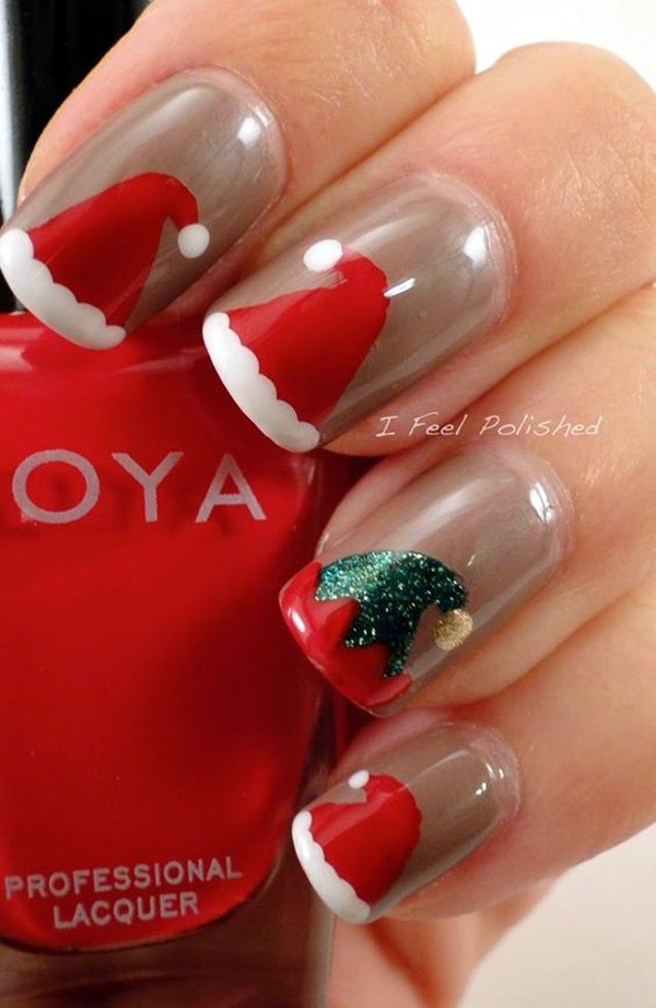 pretty-santa-nails-ideas-4