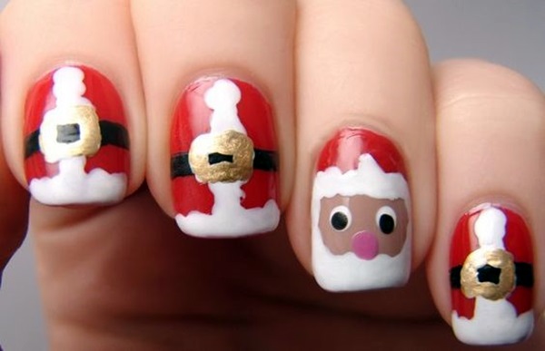 pretty-santa-nails-ideas-9