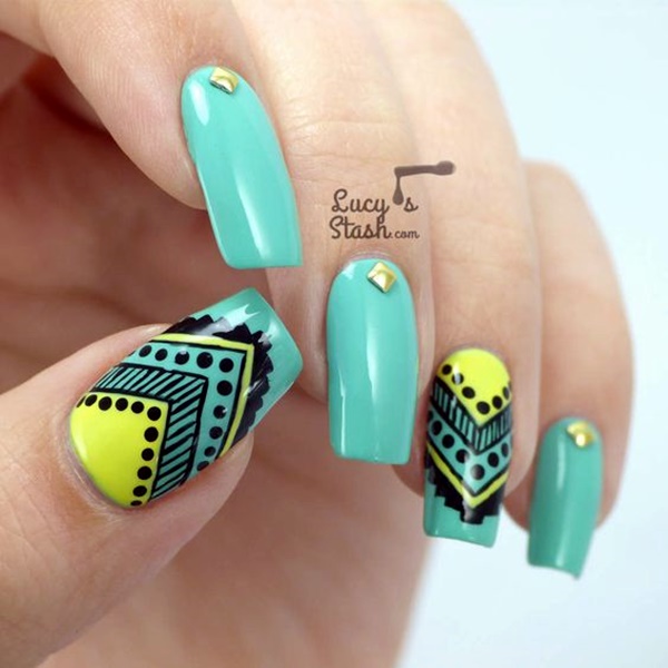 beautiful-tribal-nails-art-25