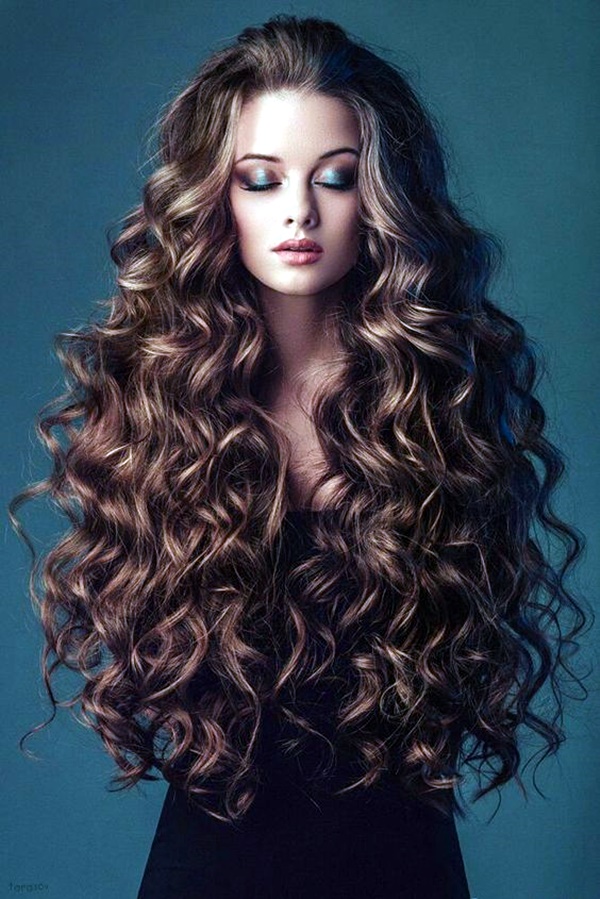 50 LoveyDovey Curly Hair Styles For Long Hair