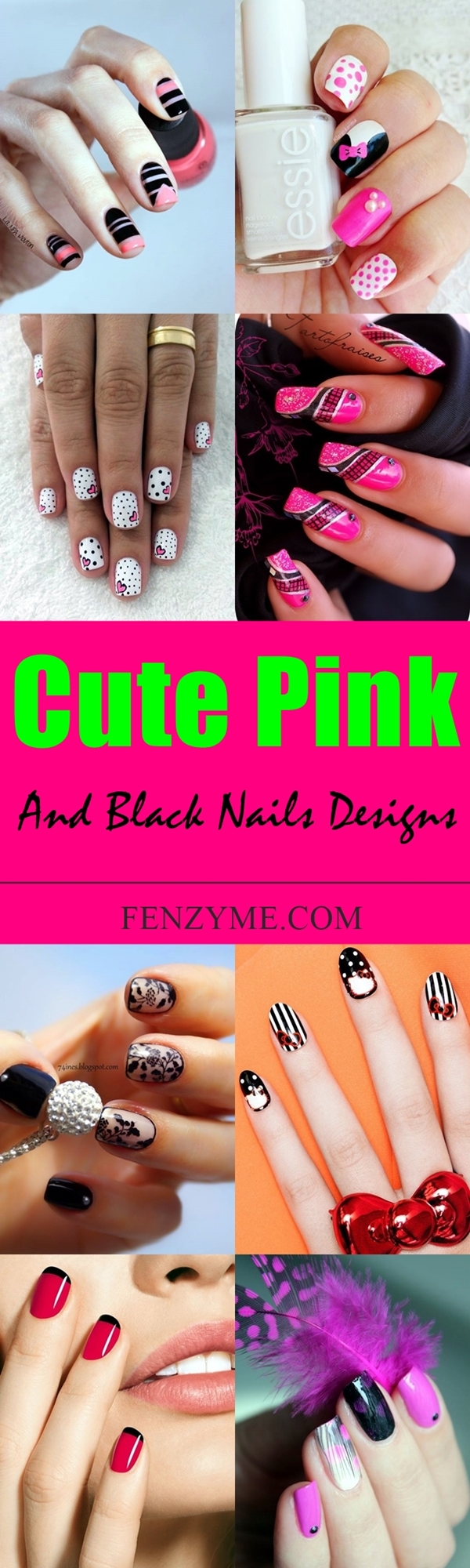 cute-pink-and-black-nails-designs-1-tile