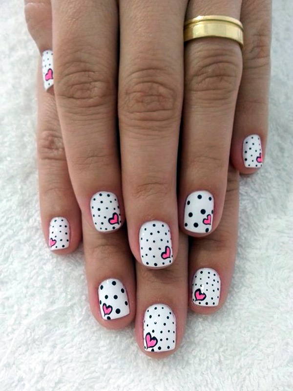 cute-pink-and-black-nails-designs-18