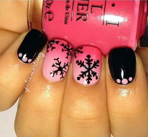 cute-pink-and-black-nails-designs-3