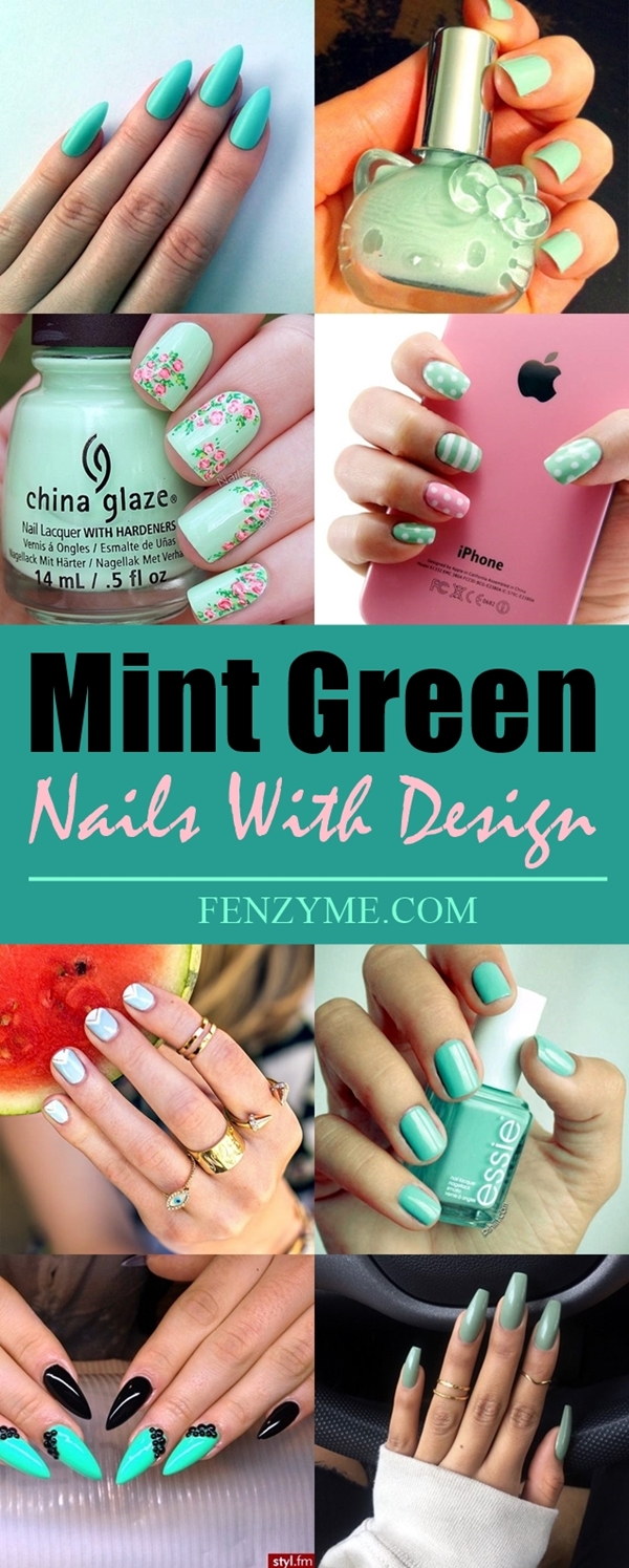 mint-green-nails-with-design-1