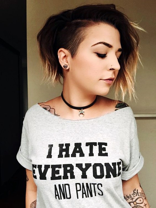 45 Short Punk Hairstyles and Haircuts that have spark to ROCK
